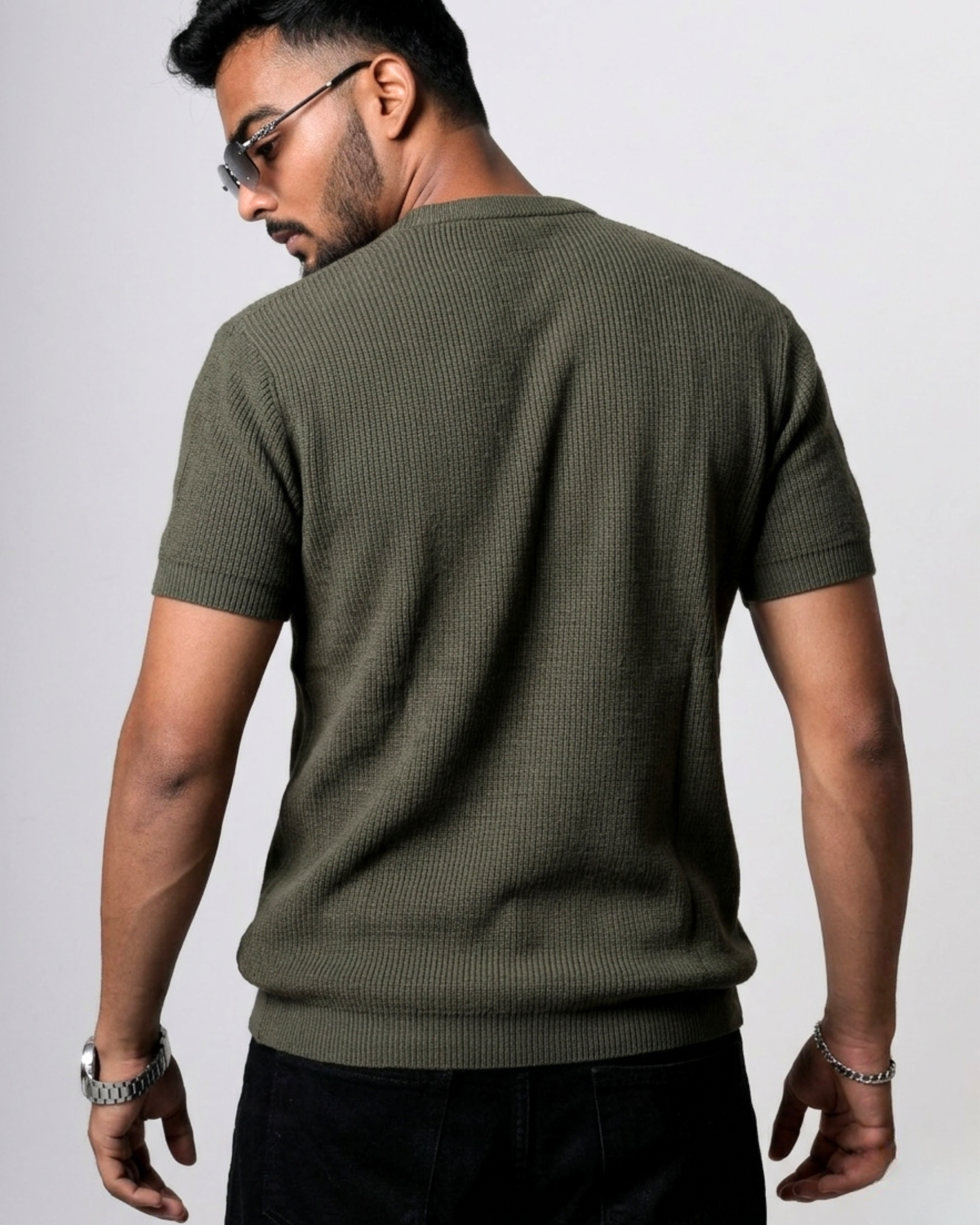 Olive Late Shift Knits