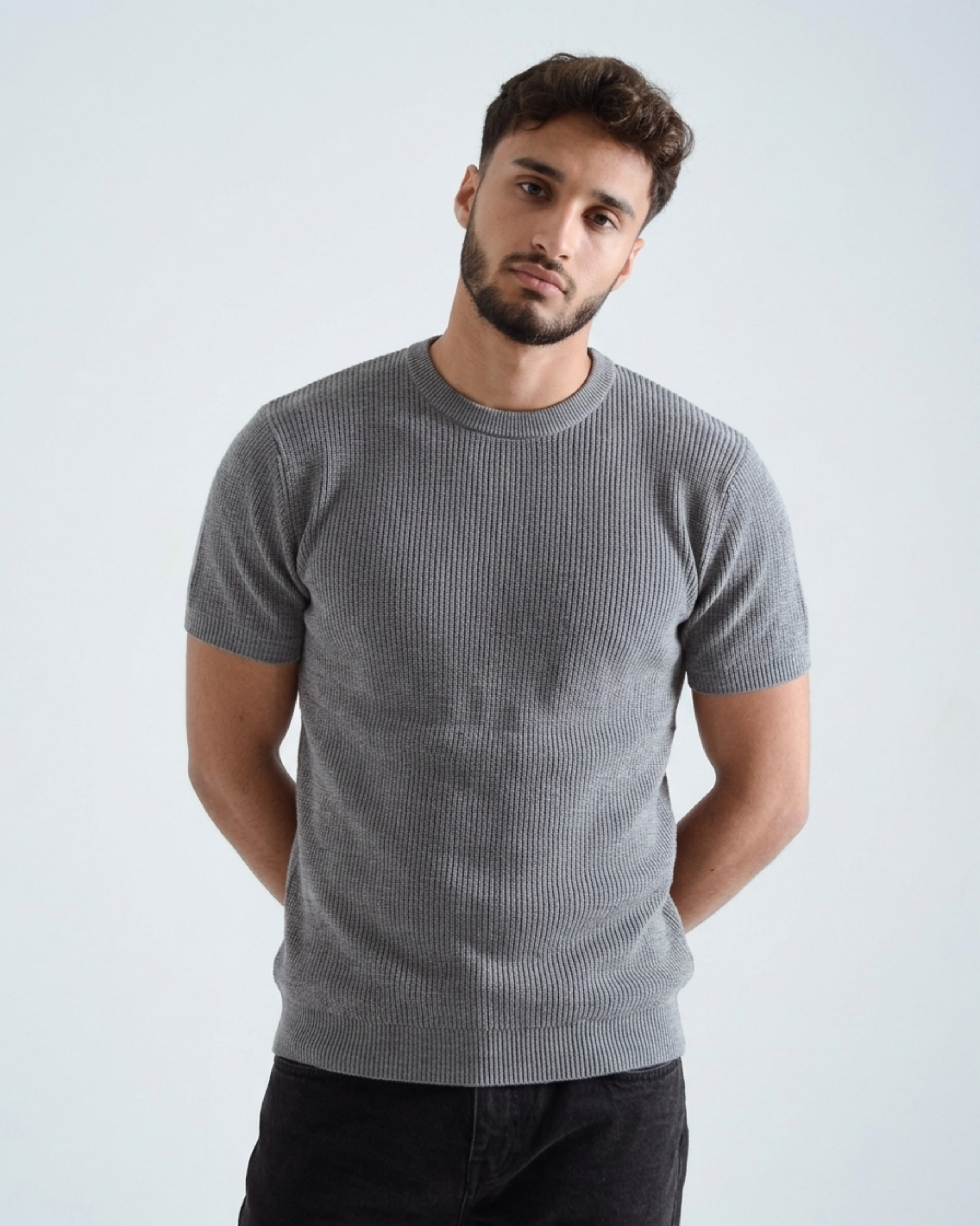 Grey Late Shift Knits